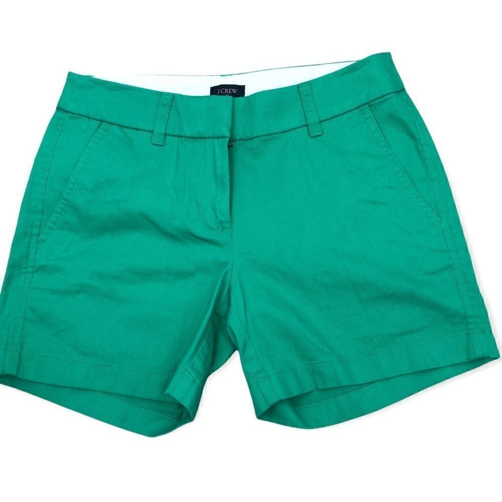 J Crew Spring green size 00 5” shorts
